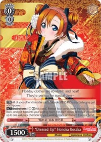 "Dressed Up" Honoka Kosaka