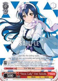 "Snow Lady" Umi Sonoda