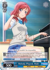 Melody Played, Maki