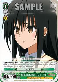 "Talk Between Two" Yui