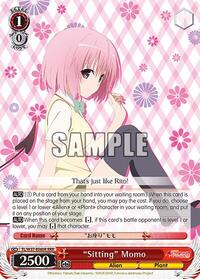 "Sitting" Momo (RRR)