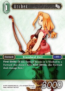 Archer (Female Unit) - 1-087C