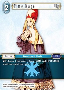 Time Mage (Female Unit)