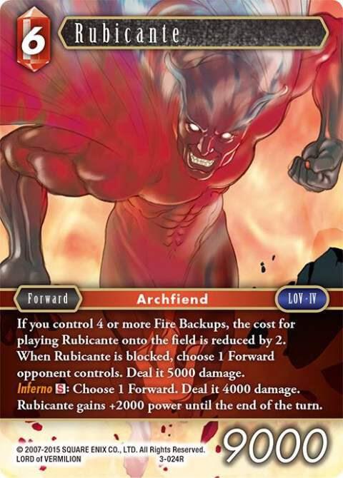 Rubicante — Opus III 3-024R