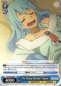 "In Deep Sleep" Aqua