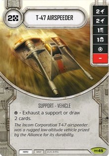 T-47 Airspeeder (Card Only)