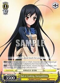 Bad at Cooking, Kuroyukihime