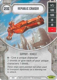 Republic Cruiser (Card Only)
