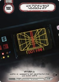 Targeting Computer (Extended Full Art) (Aurebesh Text)