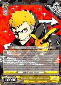 Ryuji as SKULL: All-out Attack