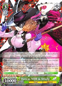 Haru as NOIR & Milady