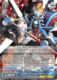 Yusuke as FOX & Goemon
