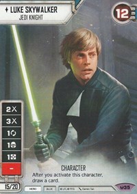 Luke Skywalker - Jedi Knight (Extended Full Art) (Star Wars: Destiny Day Promo)