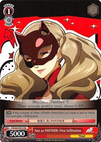 Ann as PANTHER: First Infiltration