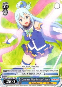 "Carefree Moodmaker" Aqua