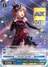 "Hidden Feelings" Yukina Minato (Anime Expo 2018 Stamped)