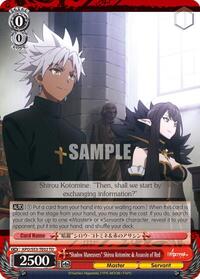 "Shadow Maneuvers" Shirou Kotomine & Assassin of Red