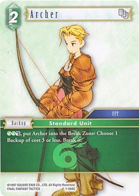 Archer (Male Unit) - 1-088C