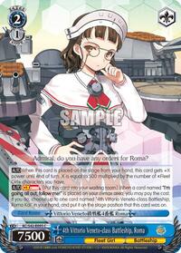 4th Vittorio Veneto-class Battleship, Roma