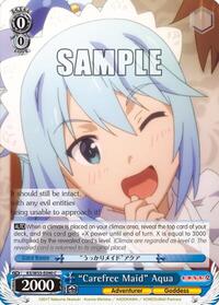 "Carefree Maid" Aqua