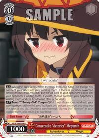 "Consecutive Victories" Megumin