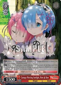 Canopy-Piercing Sunlight, Rem & Ram
