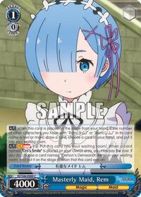 Masterly Maid, Rem