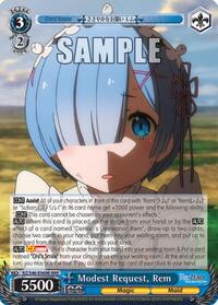 Modest Request, Rem (RRR)