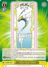 Clear Card: GALE