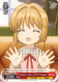 Sakura: Slip of the Tongue (SR)