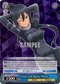 Leisure with Dignity, Pitohui
