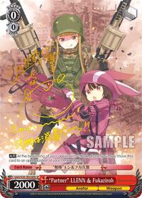 "Partner" LLENN & Fukaziroh (SP) (B) (Gold Stamp)