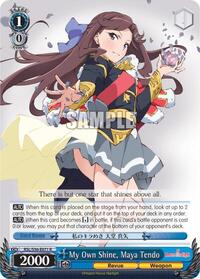 My Own Shine, Maya Tendo