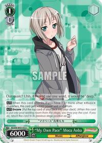 "My Own Pace" Moca Aoba
