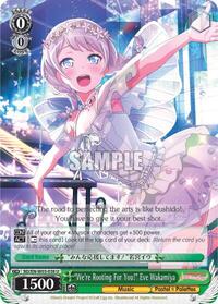 "We're Rooting For You!" Eve Wakamiya