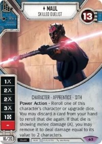 Maul - Skilled Duelist (Card Only)
