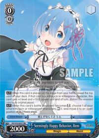 Seemingly Happy Behavior, Rem