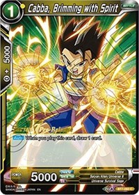 Cabba, Brimming with Spirit