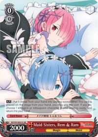 Maid Sisters, Rem & Ram (SR)