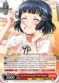 "Day Off with Chocolate" Rimi Ushigome
