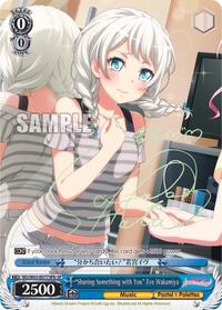 "Sharing Something with You" Eve Wakamiya (SP) (B)