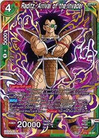 Raditz, Arrival of the Invader