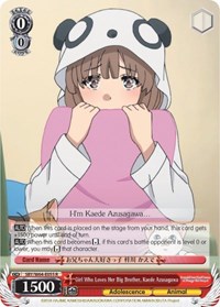 Girl Who Loves Her Big Brother, Kaede Azusagawa