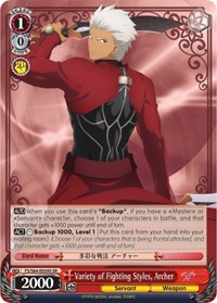 Variety of Fighting Styles, Archer (SR)