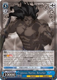 Valorous Warrior, Berserker