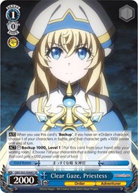Clear Gaze, Priestess (SR)