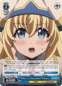 What is a Discussion? Priestess
