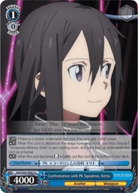 Confrontation with PK Squadron, Kirito