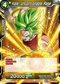 Kale, Uncontrollable Rage (Divine Multiverse Draft Tournament)