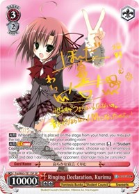 Ringing Declaration, Kurimu (SP)